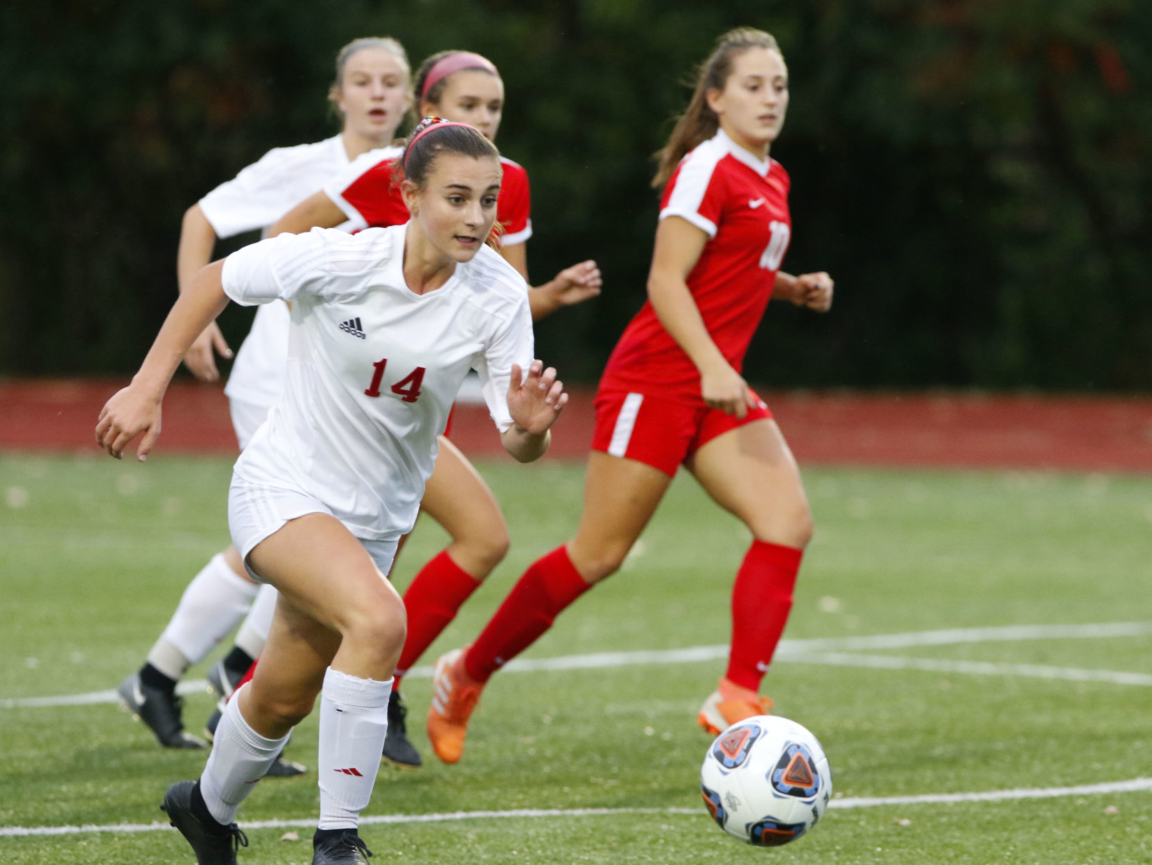 Gallery: 3A girls soccer sectional semifinal: Munster vs. Crown Point
